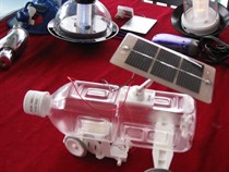 自製太陽能玩具車