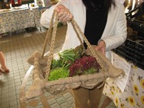 DIY Basket for vegetable carrying