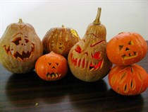 Pumpkin lamp