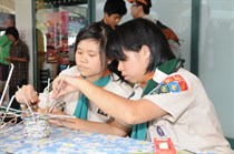 Paper knitting workshop