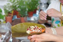 Vegetarian LOHAS rice-dumpling