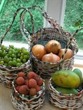 Basket knitting